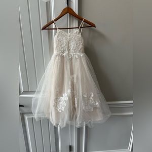 David’s bridal flower girl toddler 4/6